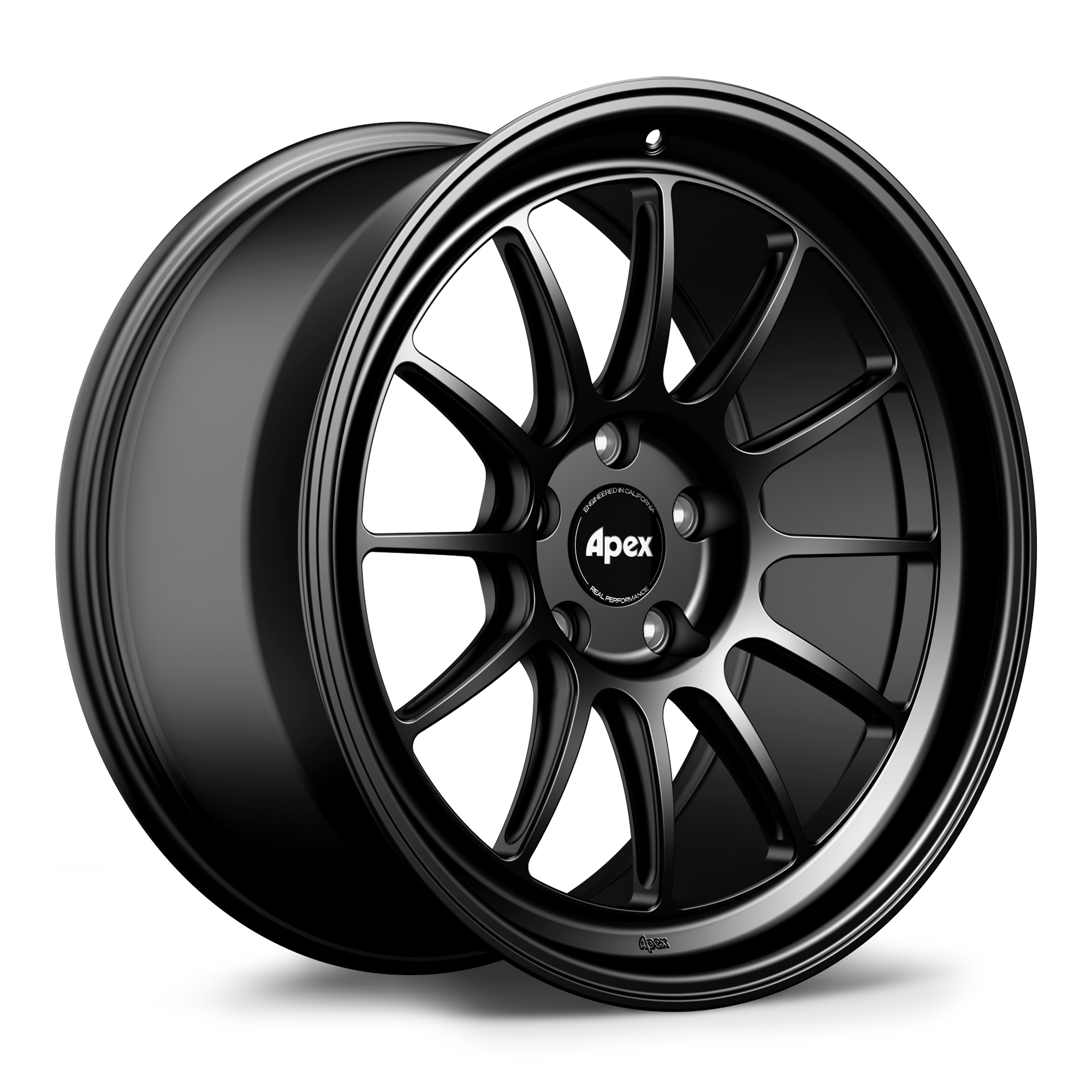 Apex SL-12RT Forged Alloy Wheel 19x12 ET50 5x120.65mm - Satin Black 70.3mm CB