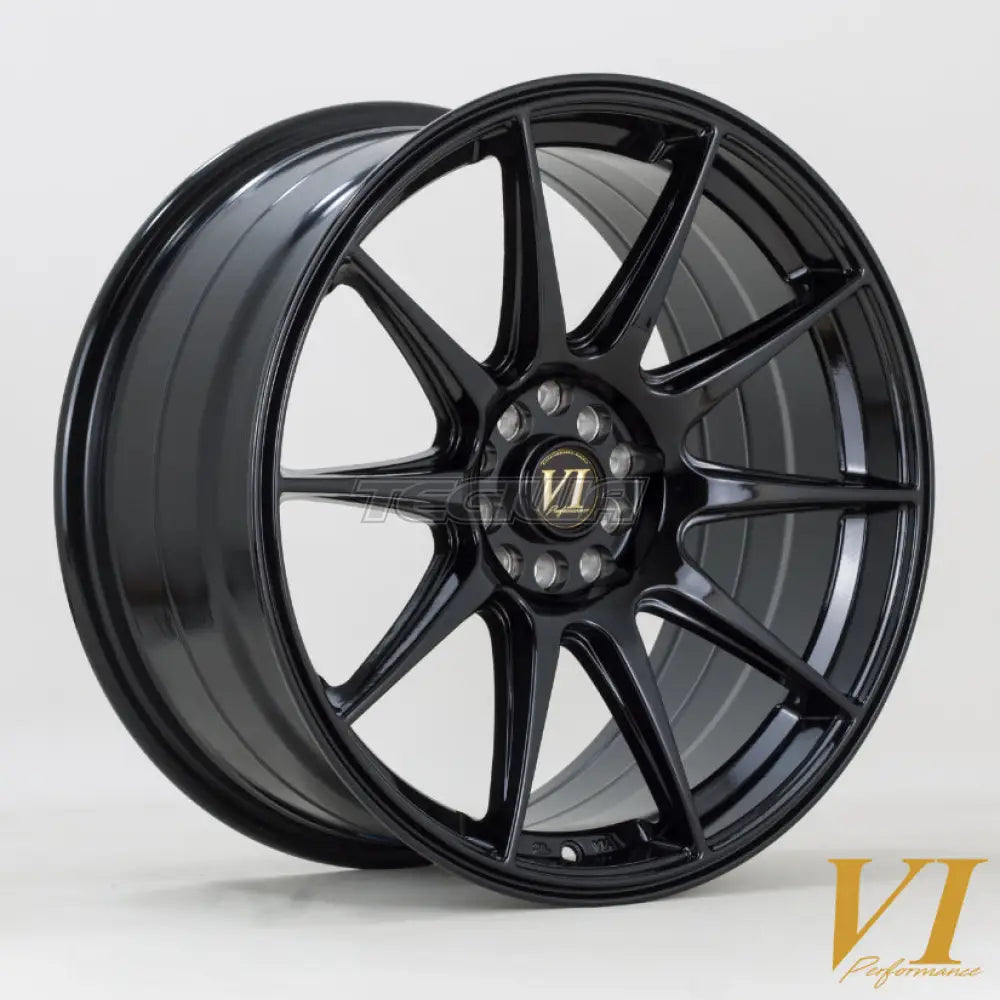 6Performance BDR Alloy Wheel 18x8.75 ET30 5x100,5x114 Black 73.1mm CB Alloy Wheels
