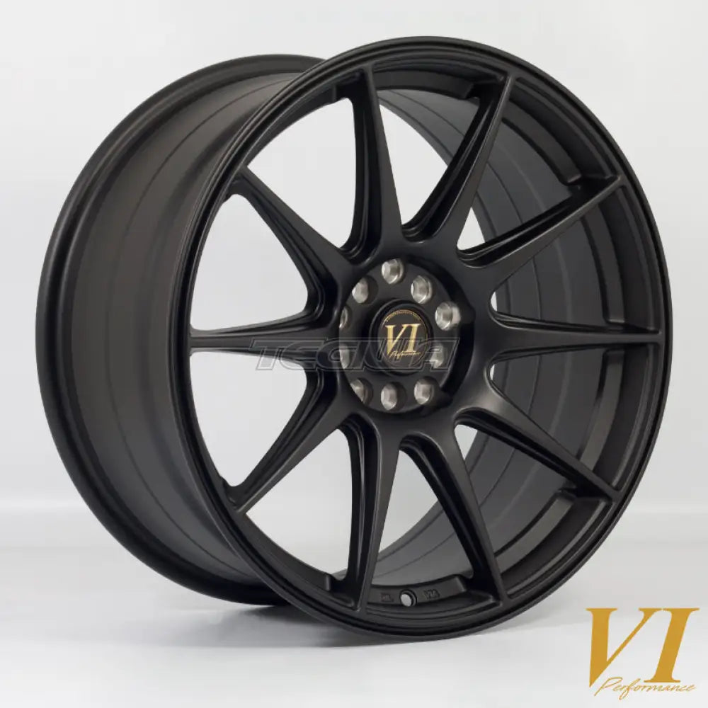 6Performance BDR Alloy Wheel 18x8.75 ET30 5x100,5x114 Flat Black 73.1mm CB Alloy Wheels