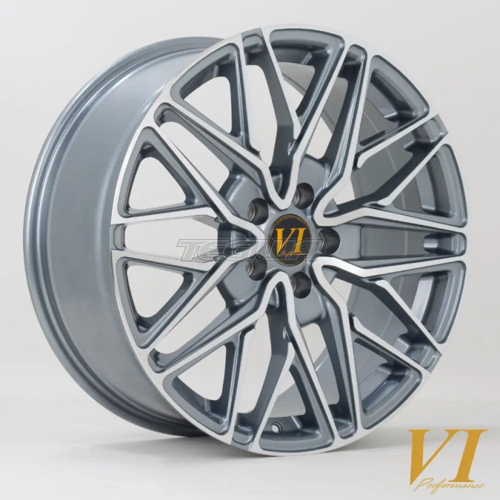6Performance Loaded Alloy Wheel 20x8.5 ET45 5x120 Gunmetal Polished Face 65.1mm CB Alloy Wheels