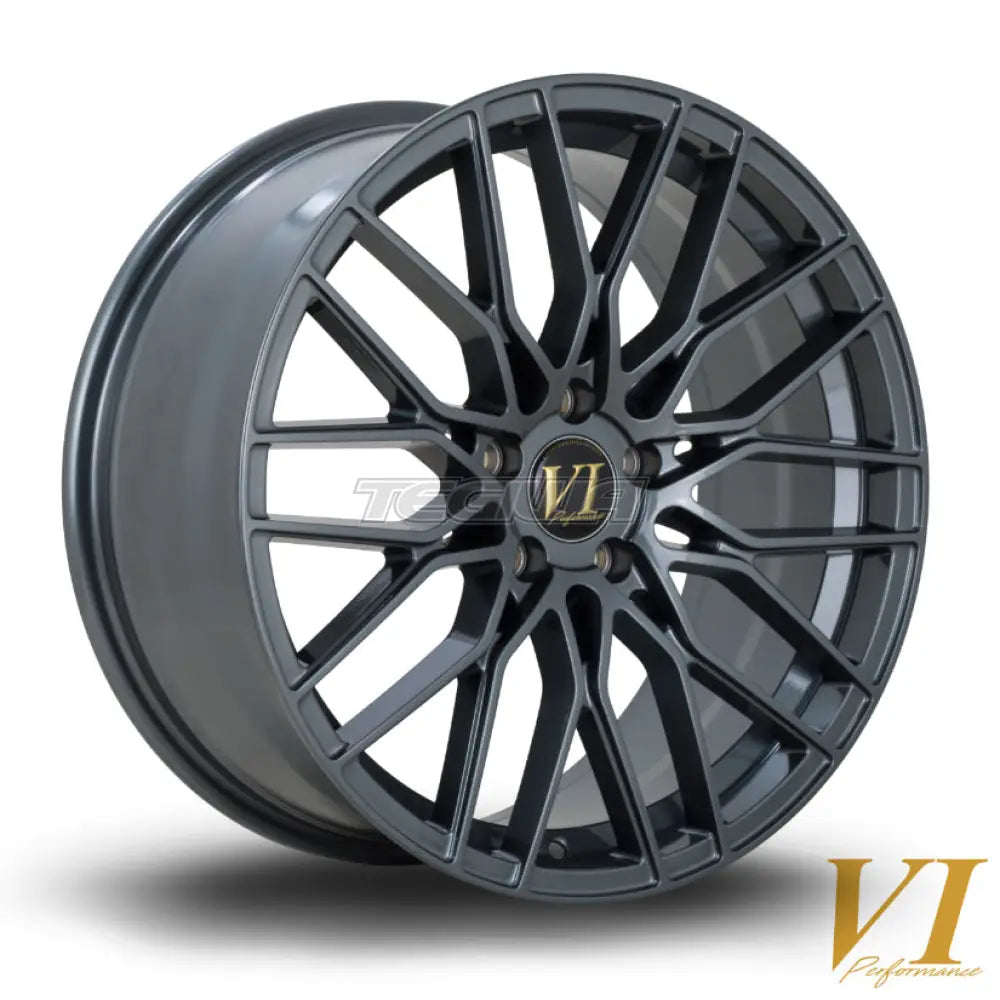 6Performance Munich Alloy Wheel 19x8.5 ET45 5x112 Gunmetal 73.1mm CB Alloy Wheels
