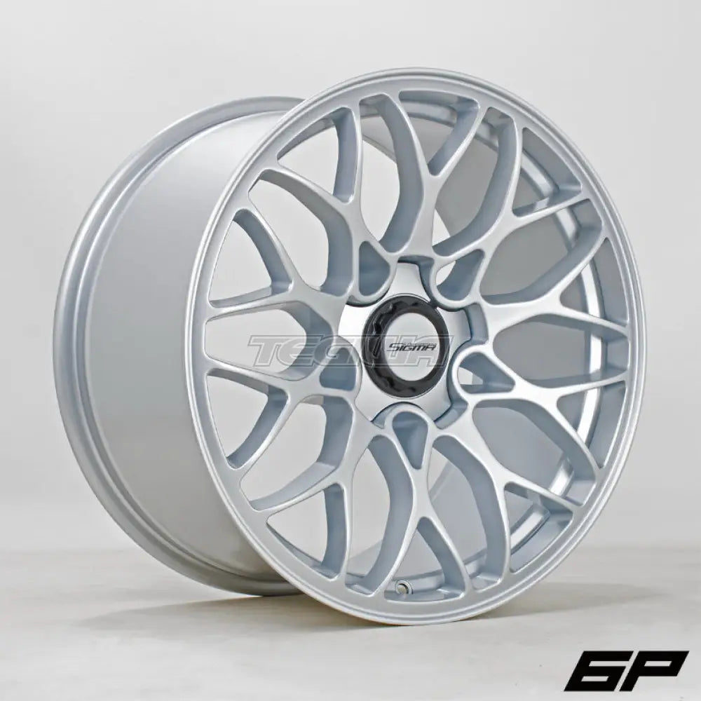 6Performance Sigma Alloy Wheel 18x9.5 ET35 5x120 Silver 72.6mm CB Alloy Wheels