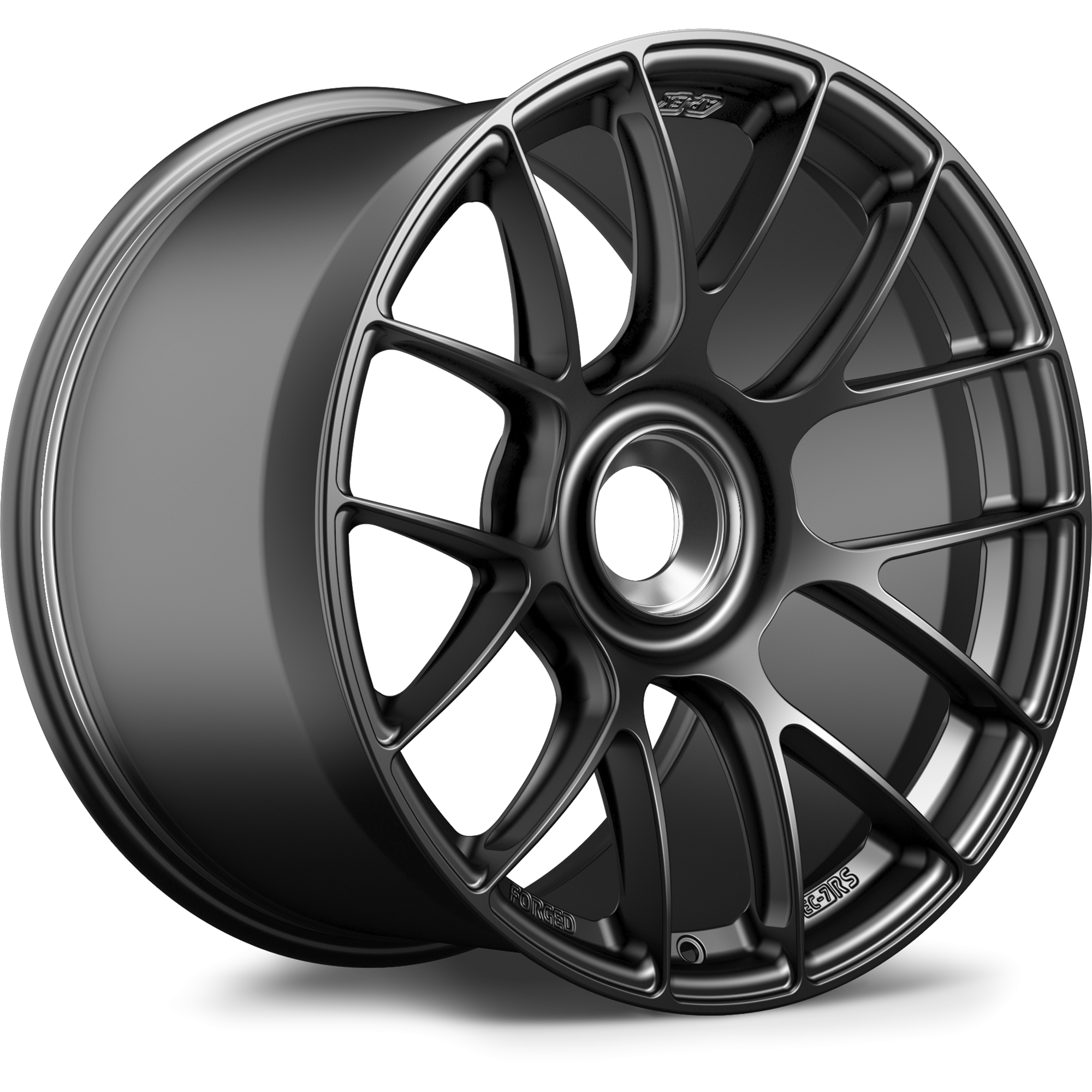 Apex EC-7RS Forged Alloy Wheel 19x12 ET46 PSCL Satin Black 101mm CB