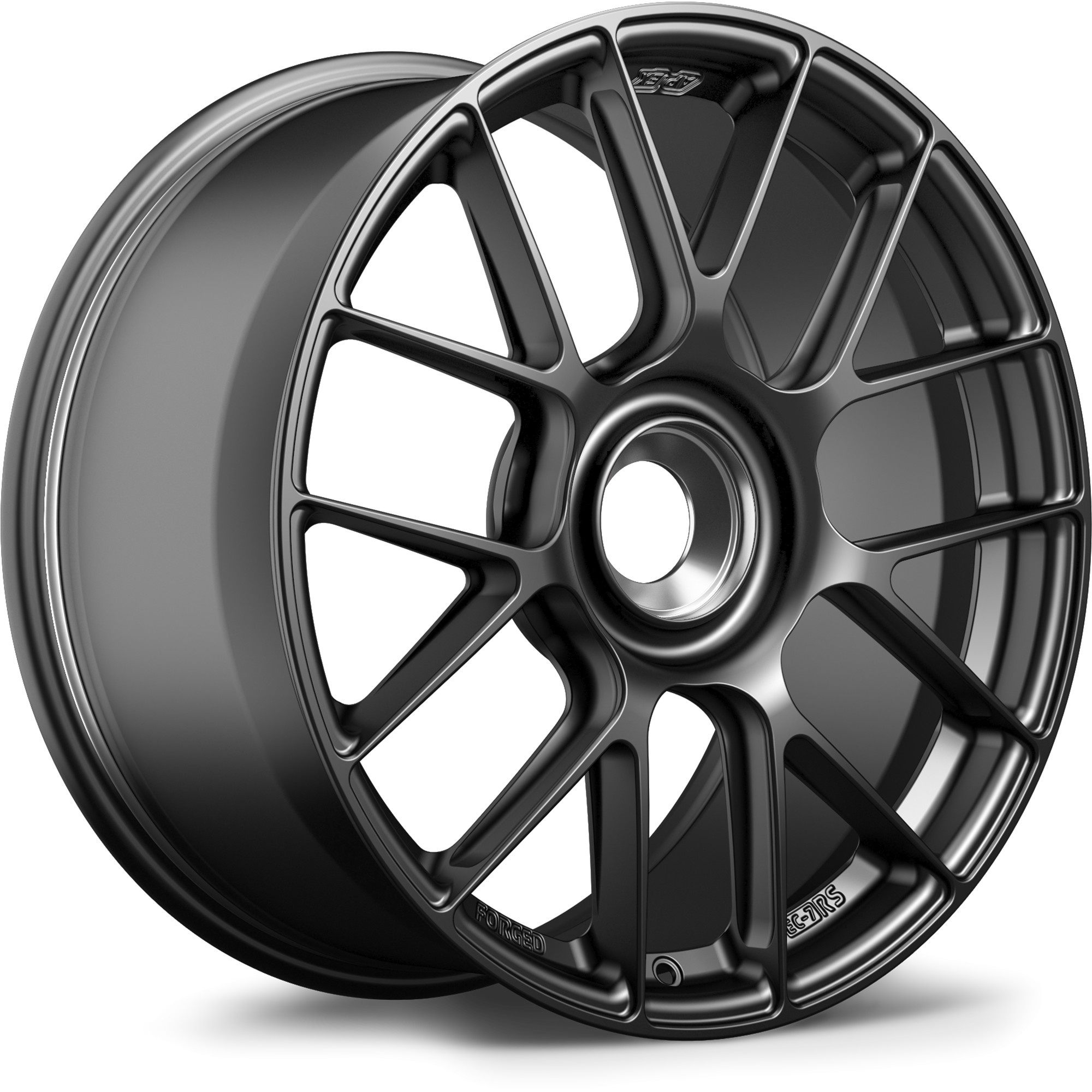 Apex EC-7RS Forged Alloy Wheel 19x9.5 ET50 PSCL Satin Black 101mm CB