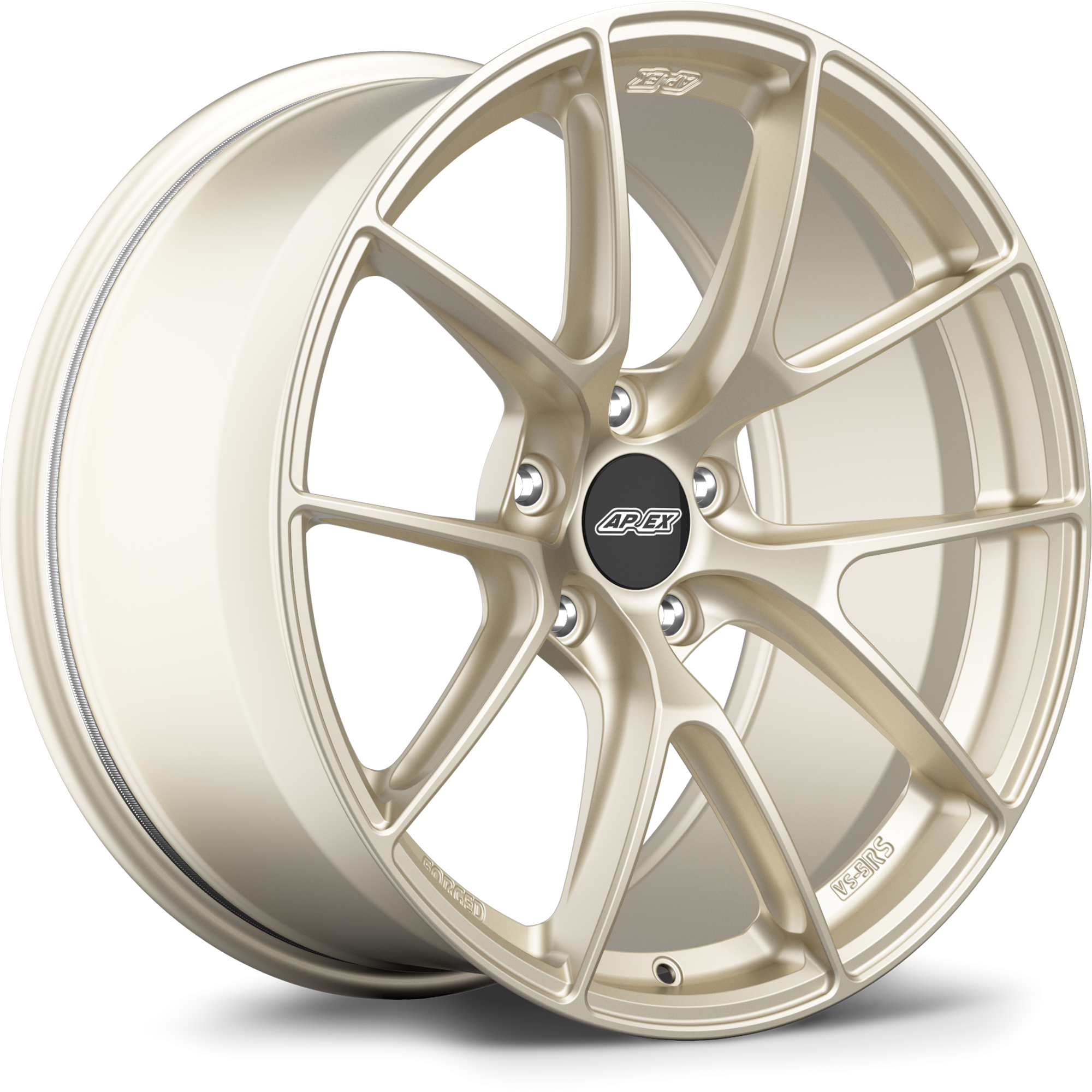 Apex VS-5RS Forged Alloy Wheel 19x10 ET40 5x120 Motorsport Gold 72.56mm CB