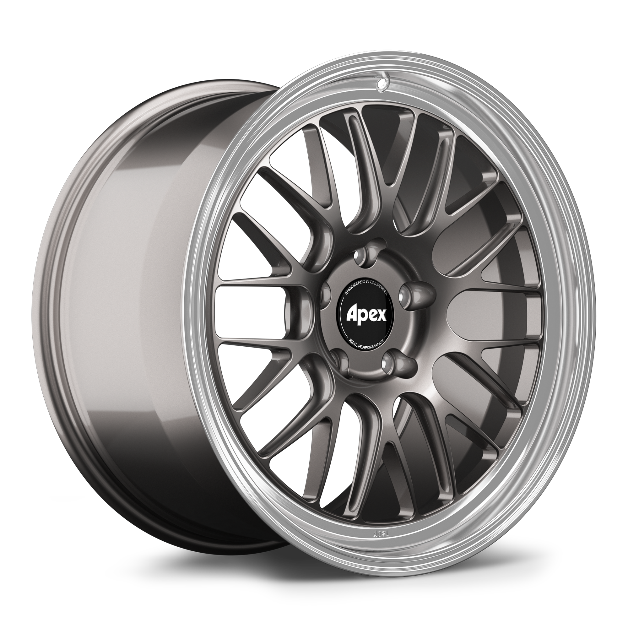 Apex ML-10RT Forged Alloy Wheel 20x11.5 ET72 5x130 Anthracite - Machined Lip 71.6mm CB
