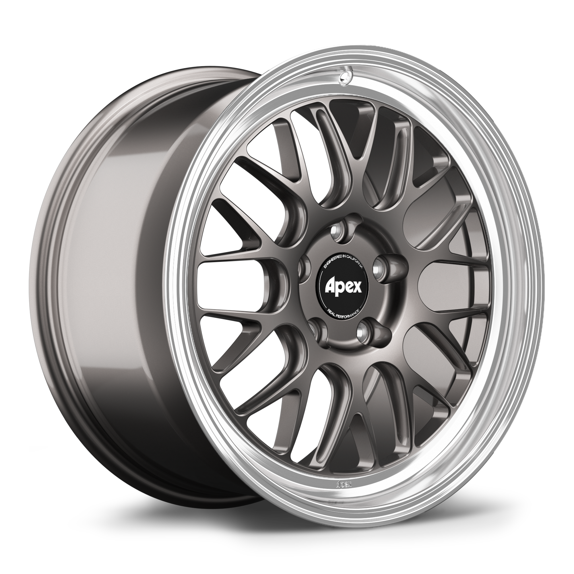 Apex ML-10RT Forged Alloy Wheel 18x9.5 ET45 5x120 Anthracite - Machined Lip 64.1mm CB