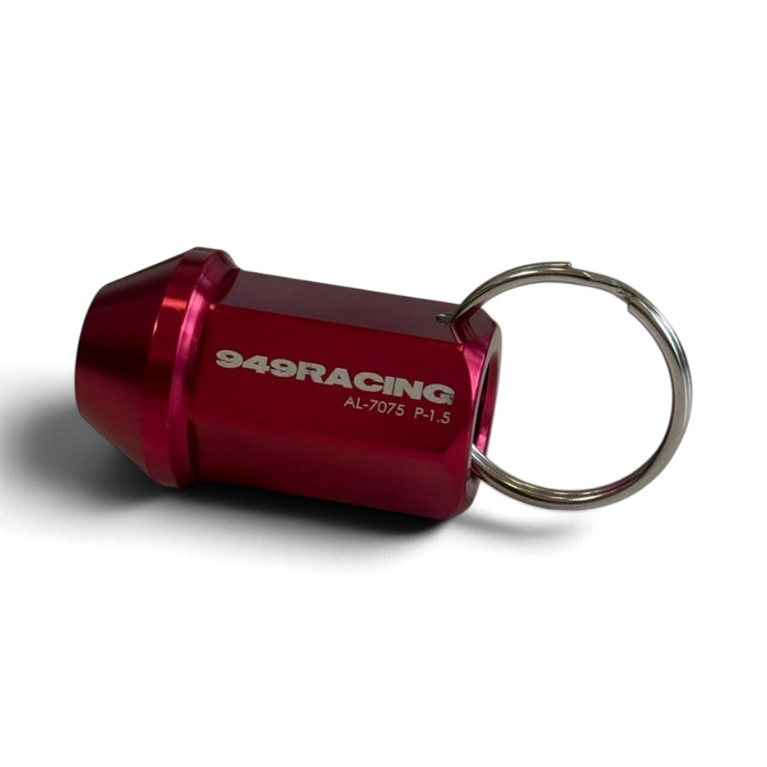 949 Racing Forged Alloy Wheel Nut Key Ring Chain