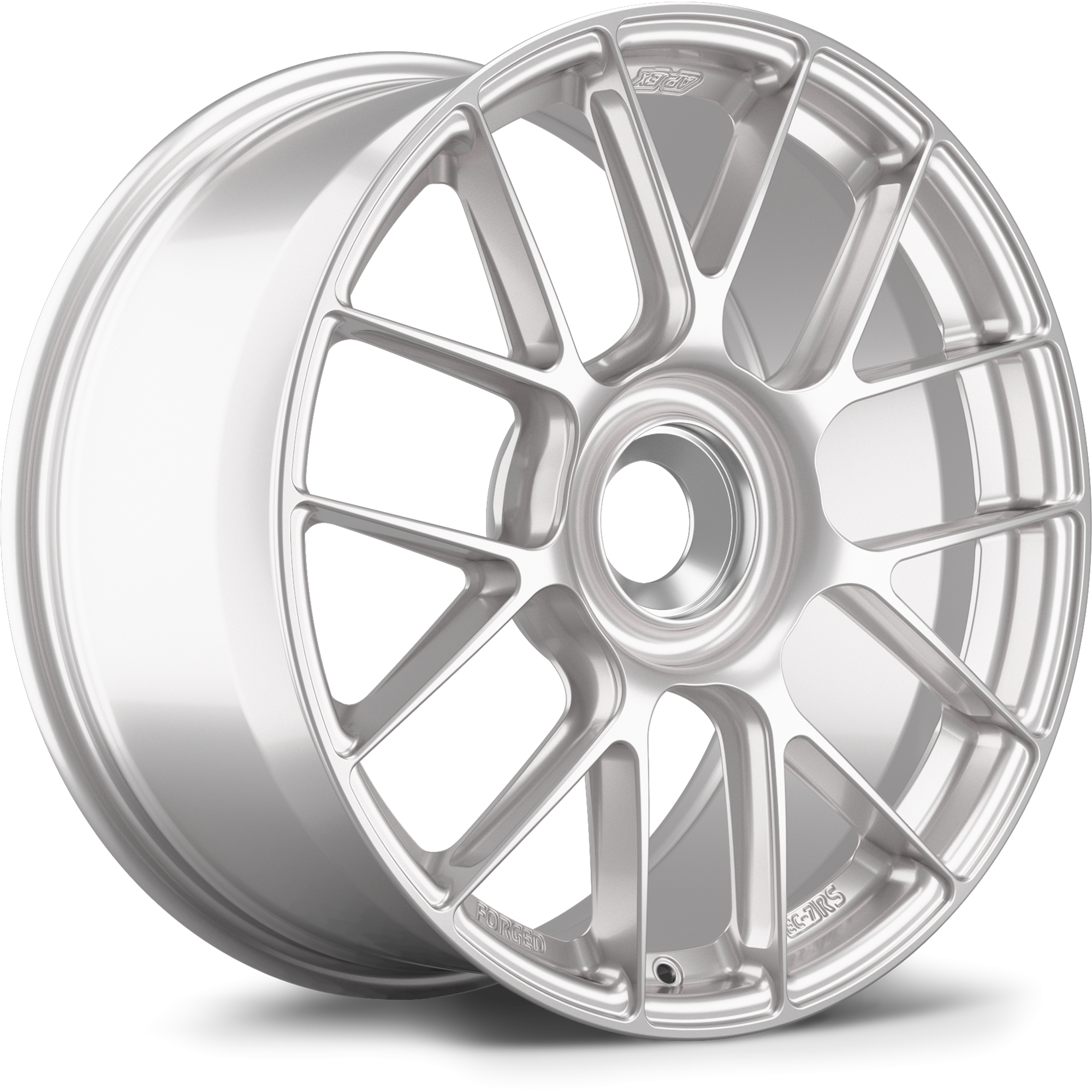 Apex EC-7RS Forged Alloy Wheel 19x9.5 ET50 PSCL Race Silver 101mm CB