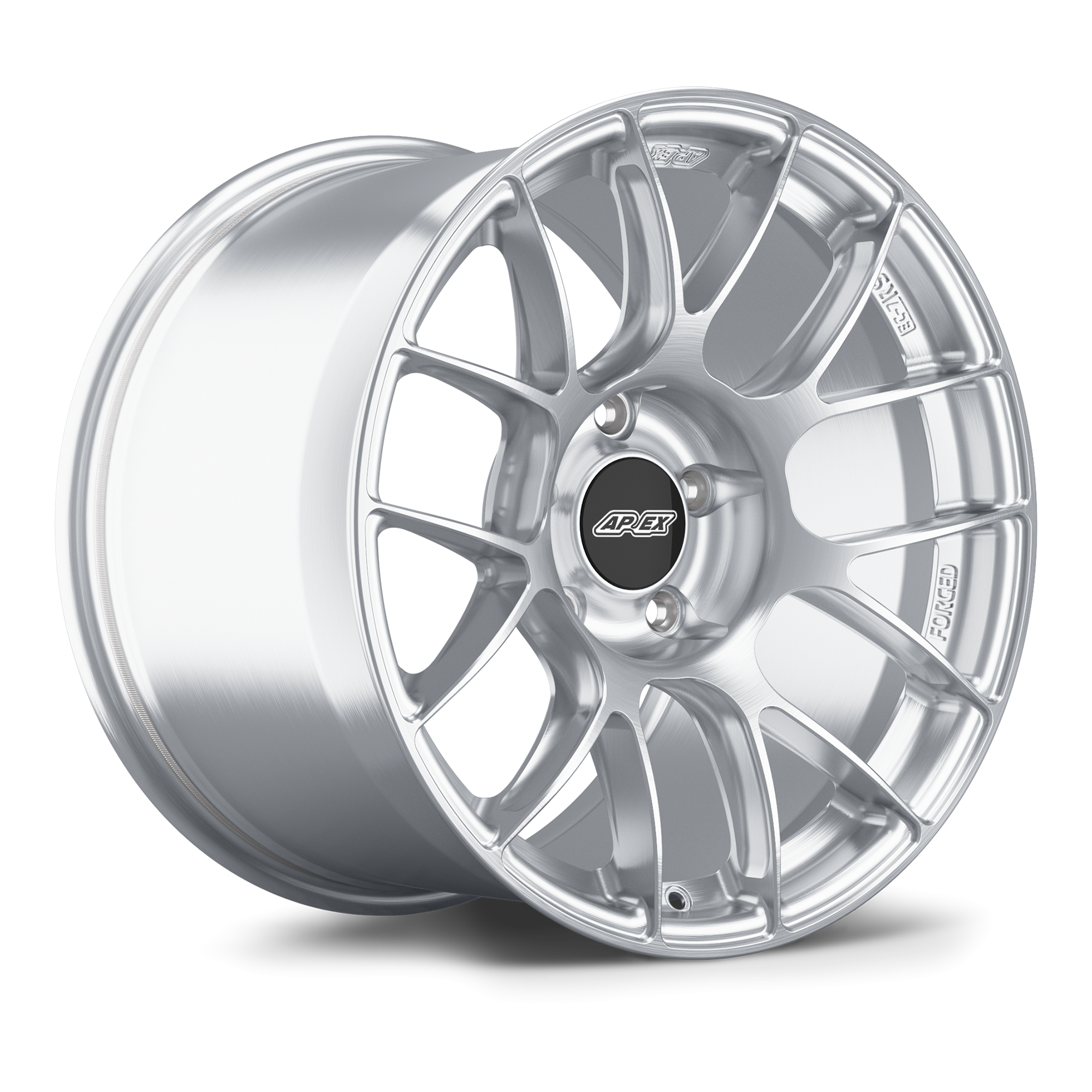 Apex EC-7RS Forged Alloy Wheel 18x9.5 ET22 5x120 Brushed Clear 72.56mm CB
