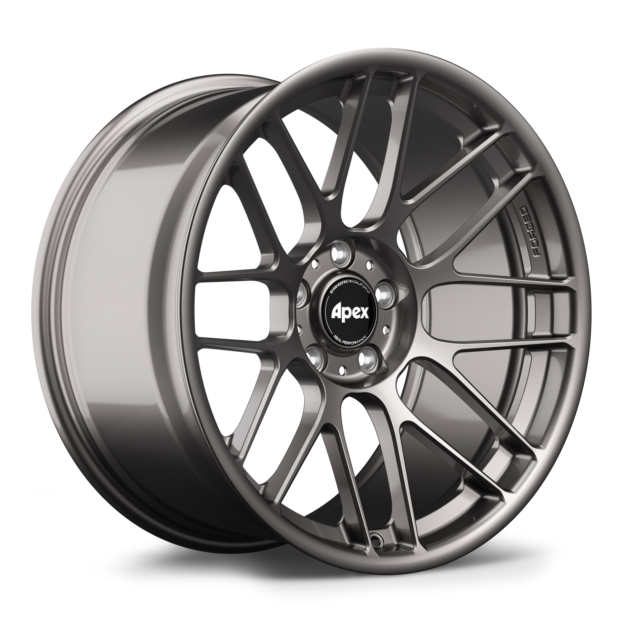 Apex ARC-8RT Forged Alloy Wheel 19x9.5 ET22 5x120 Anthracite 72.56mm CB