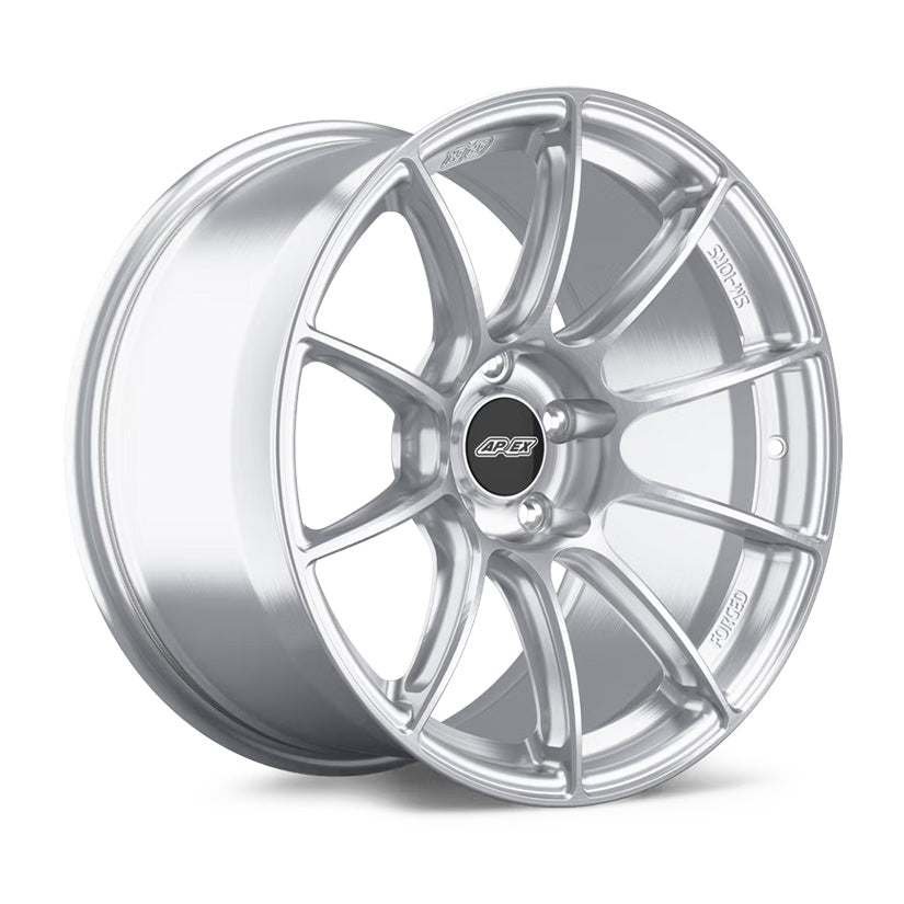 Apex SM-10RS Forged Alloy Wheel 18x10 ET42 5x120 Brushed Clear 67.1mm CB