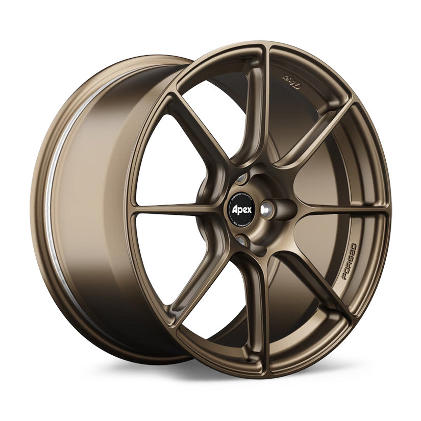 Apex SM-8RS Forged Alloy Wheel 17x10 ET43 4x100 Satin Bronze 54.1mm CB