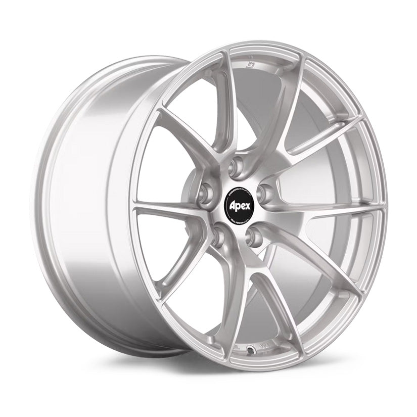 Apex VS-5 Alloy Wheel 19x9 ET30 5x120 Race Silver 72.56mm CB