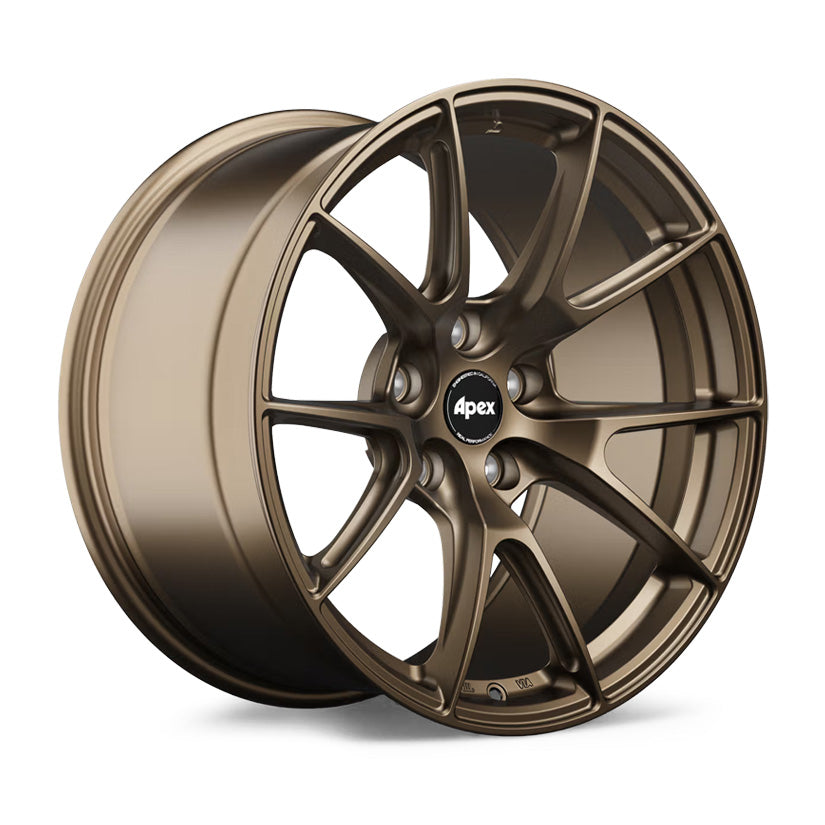 Apex VS-5 Alloy Wheel 19x9 ET32 5x112 Satin Bronze 66.6mm CB