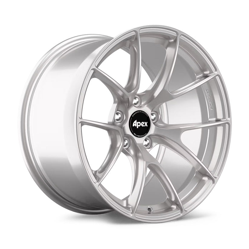 Apex VS-5RS Forged Alloy Wheel 19x10 ET40 5x114 Race Silver 70.5mm CB