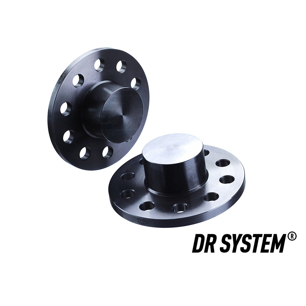 H&R TRAK+ Wheel Spacers Pair 15mm Black 5x112 66.5mm CB