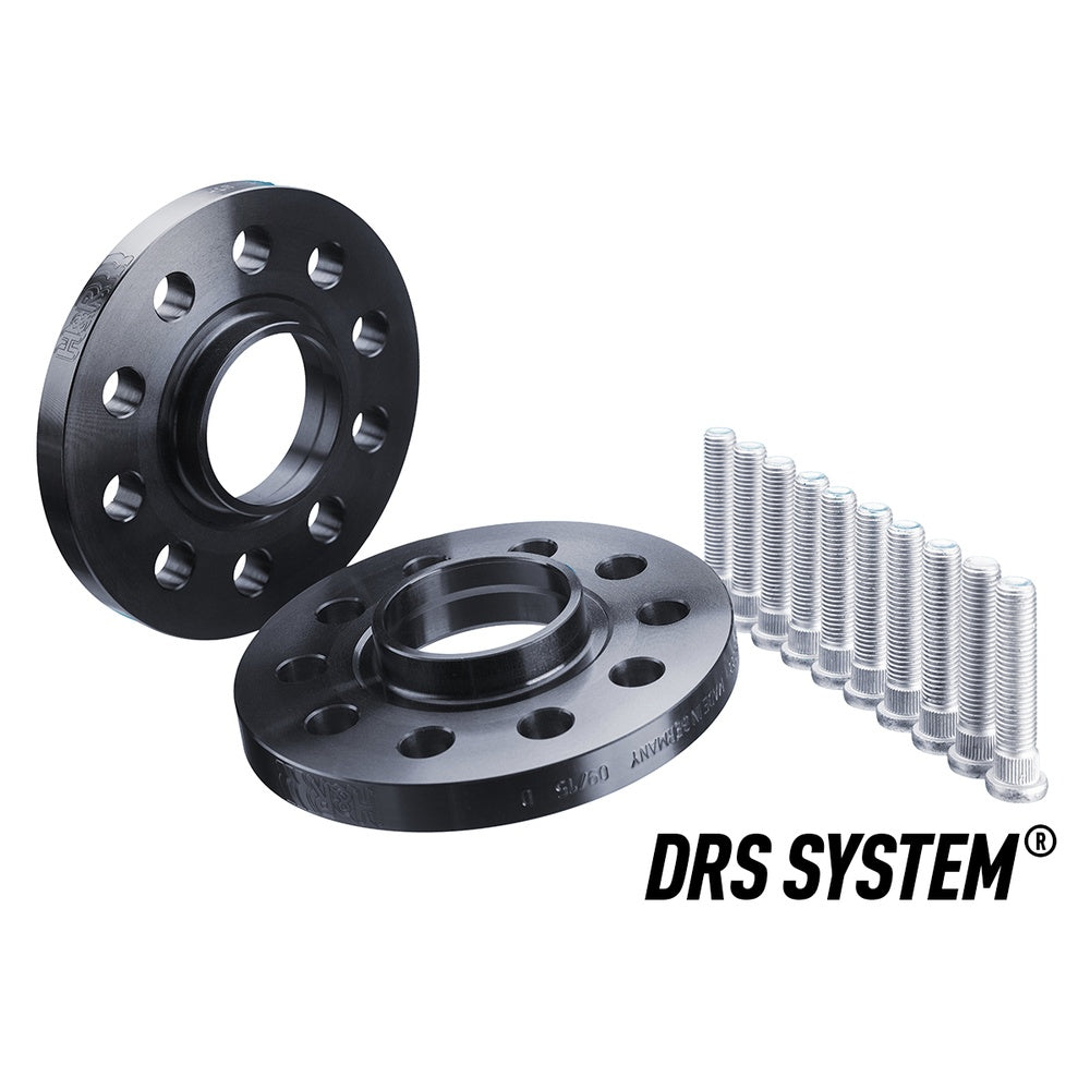 H&R TRAK+ Wheel Spacers Pair 20mm Black 5x108 63.3mm CB