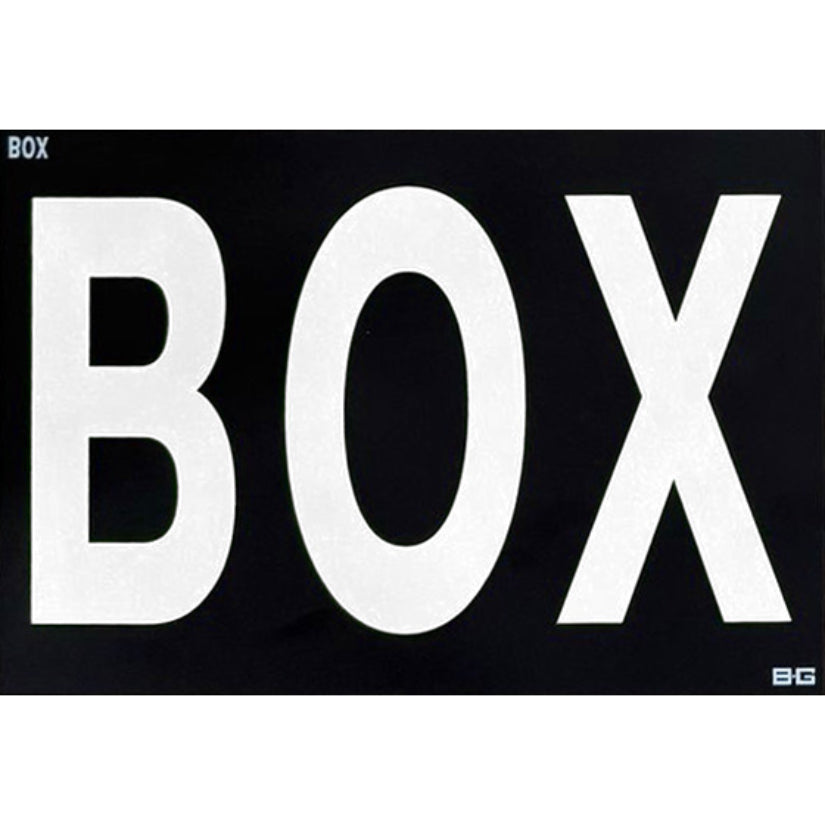 BG Racing Box Symbol for Pit Board