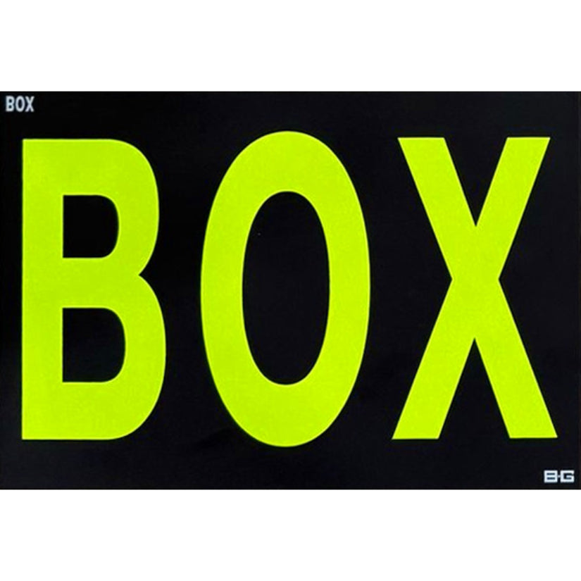 BG Racing Box Symbol for Pit Board