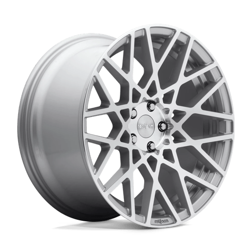 Rotiform R110 BLQ Alloy Wheel 19x8.5 ET35 5x112 Gloss Silver Machined 66.56mm CB