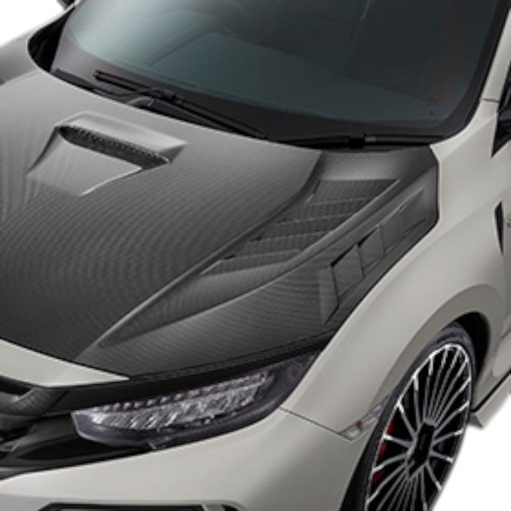 Mugen Aero Carbon Bonnet RC20GT Honda Civic Type-R FK8