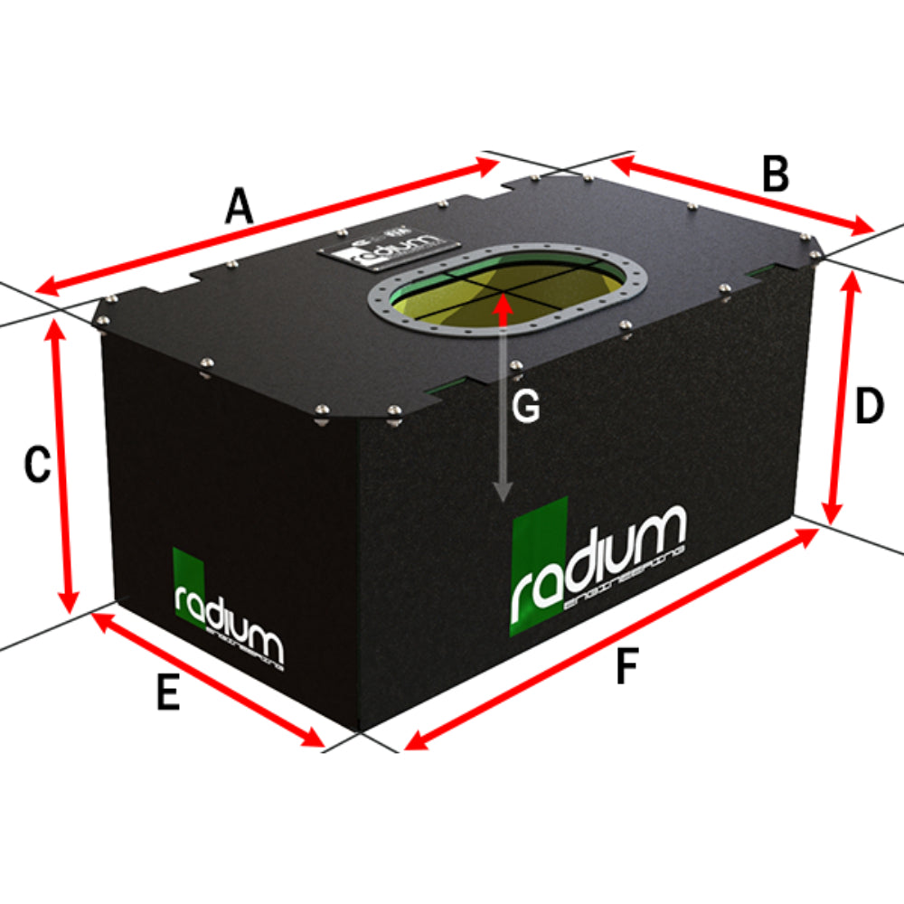 Radium Engineering R06A Fuel Cell - 6 Gallon