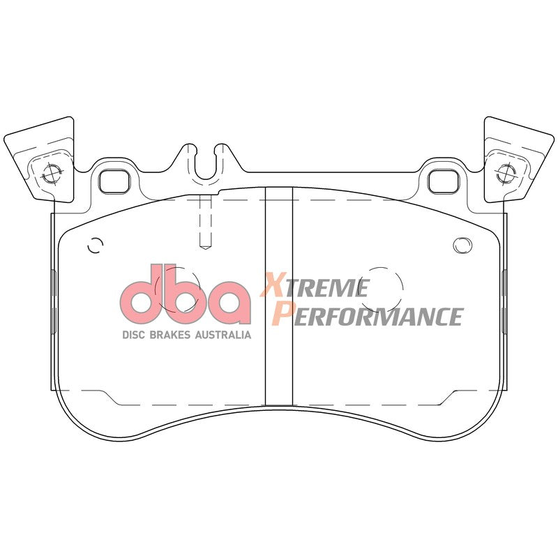 DBA Xtreme Performance Brake Pads 153.8mm x 92.3mm DB9031XP - Front