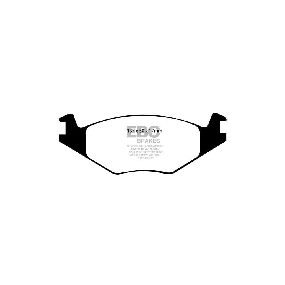 EBC Ultimax Brake Pads 137mm x 50mm DP1084 - Front