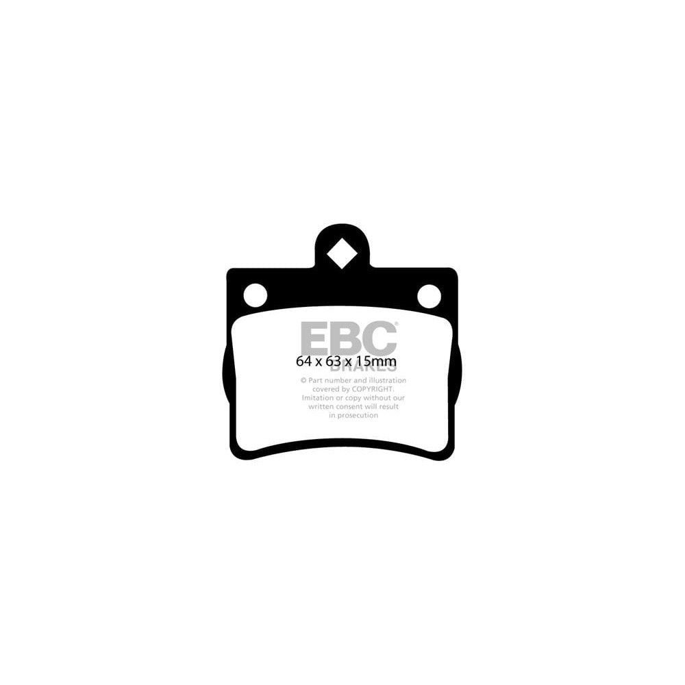 EBC Ultimax Brake Pads 64mm x 63mm DP1135 - Rear