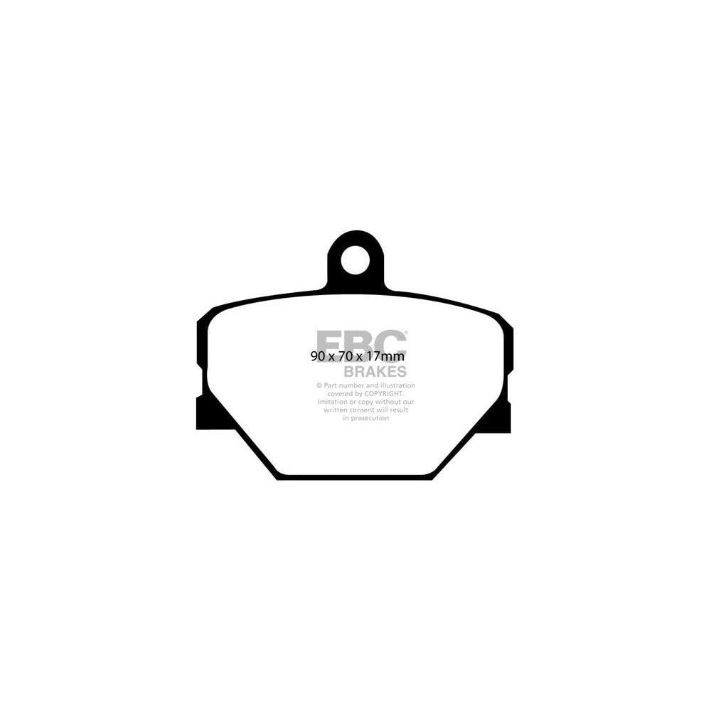 EBC Ultimax Brake Pads 90mm x 70mm DP1287 - Front