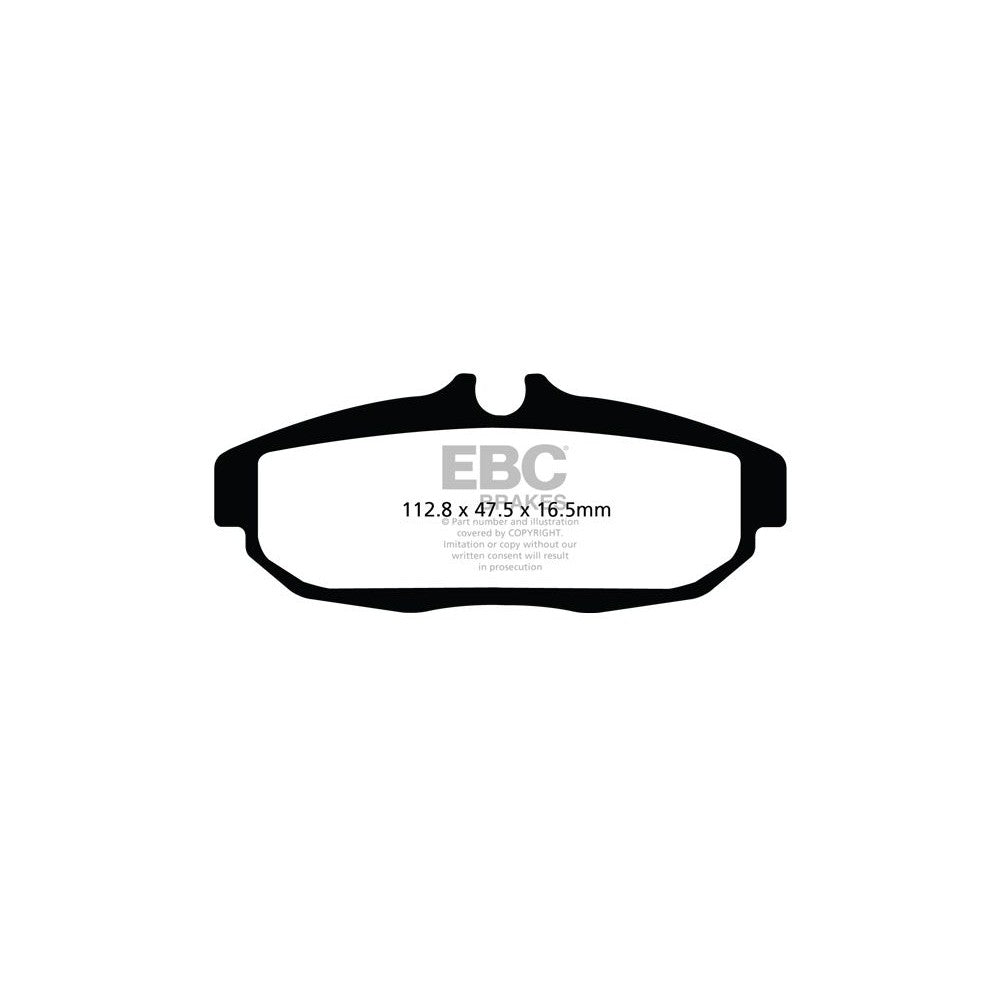 EBC Redstuff Brake Pads 112.8mm x 47.5mm DP31894C - Rear