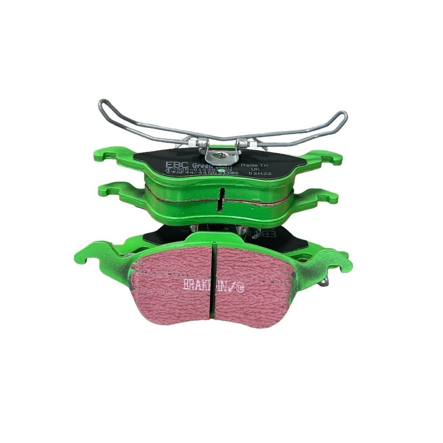EBC Greenstuff 2000 Brake Pads 178mm x 58mm DP21185 - Front
