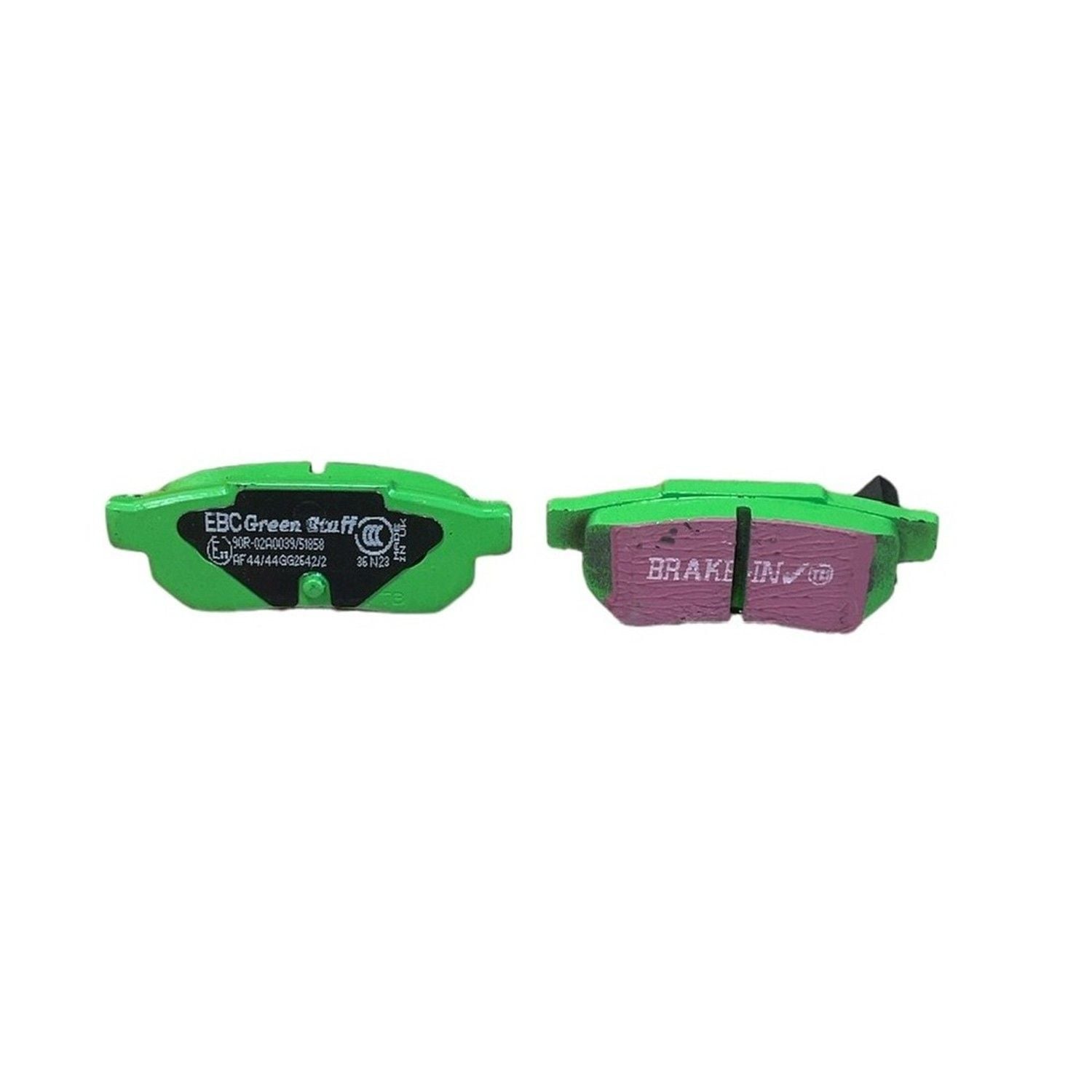 EBC Greenstuff 2000 Brake Pads 89mm x 35mm DP2642/2 - Rear