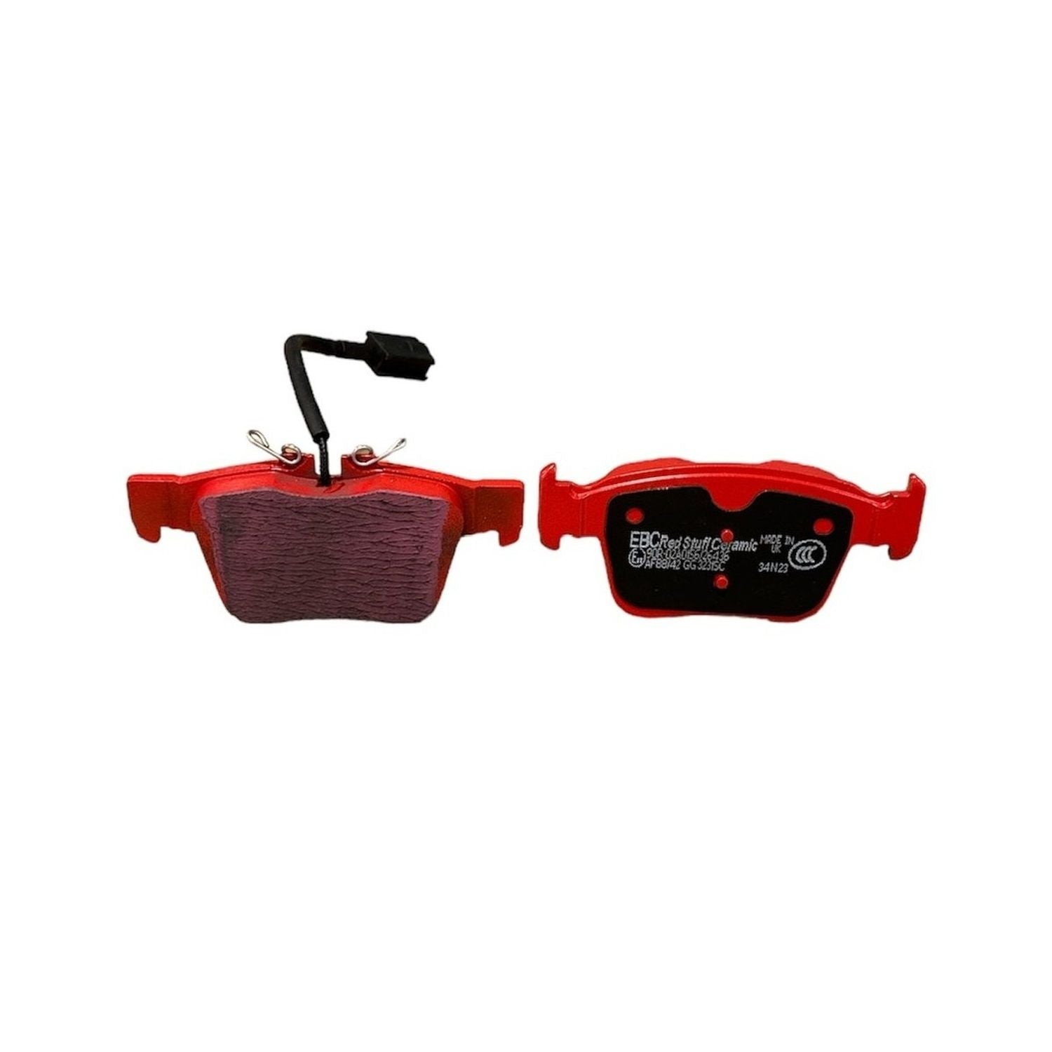 EBC Redstuff Brake Pads 122.9mm x 56.1mm DP32315C - Rear