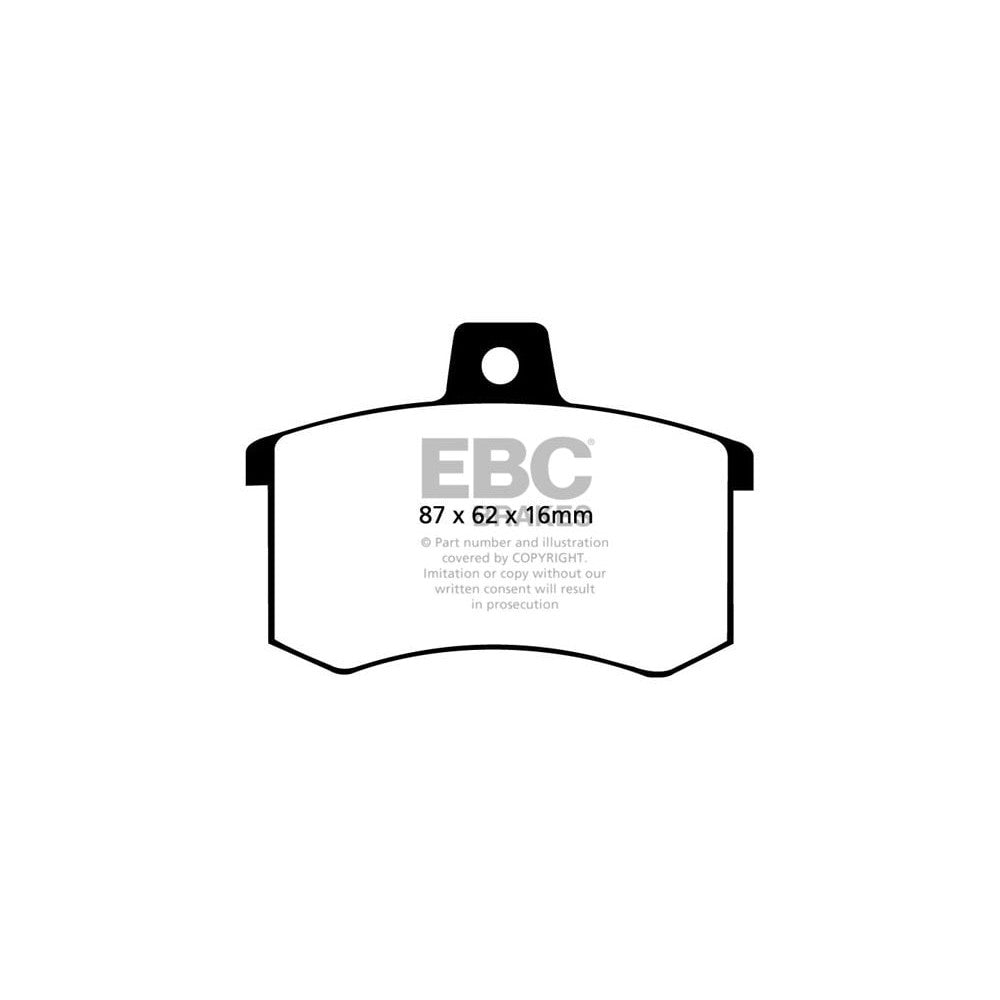 EBC Ultimax Brake Pads 87mm x 67mm DP370 - Rear