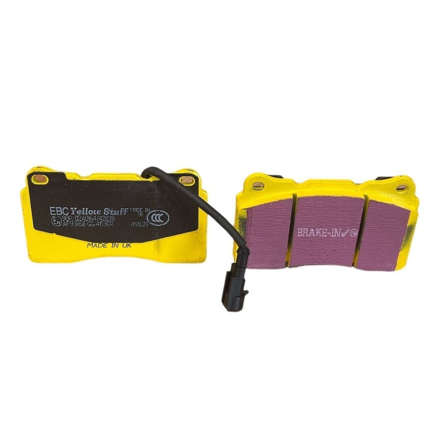EBC Yellowstuff Brake Pads 132mm x 77mm DP41536R - Front