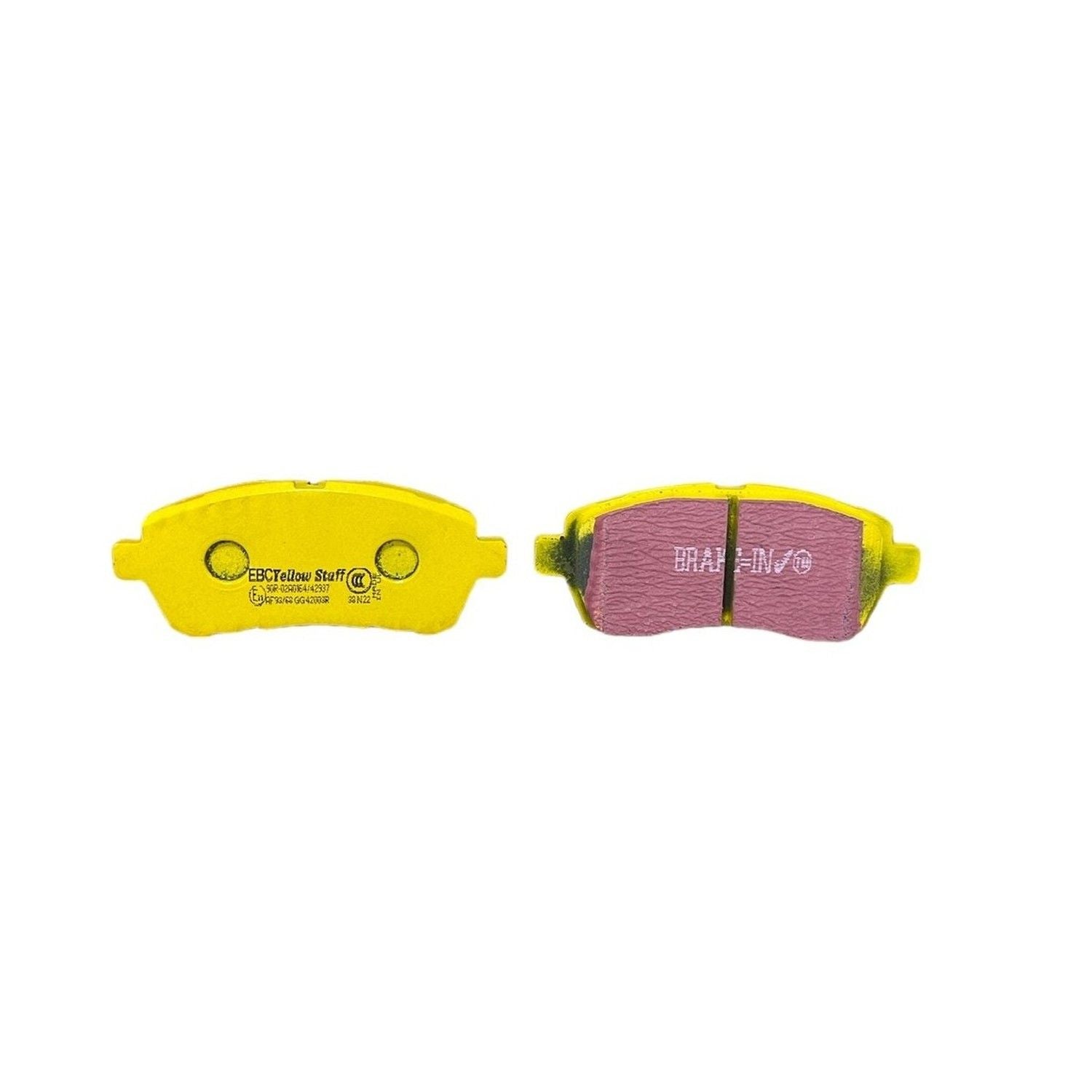 EBC Yellowstuff Brake Pads 126mm x 51mm DP42003R - Front