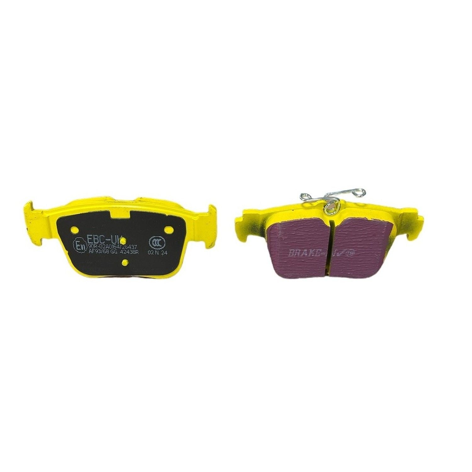 EBC Yellowstuff Brake Pads 123mm x 57.7mm DP42438R - Rear