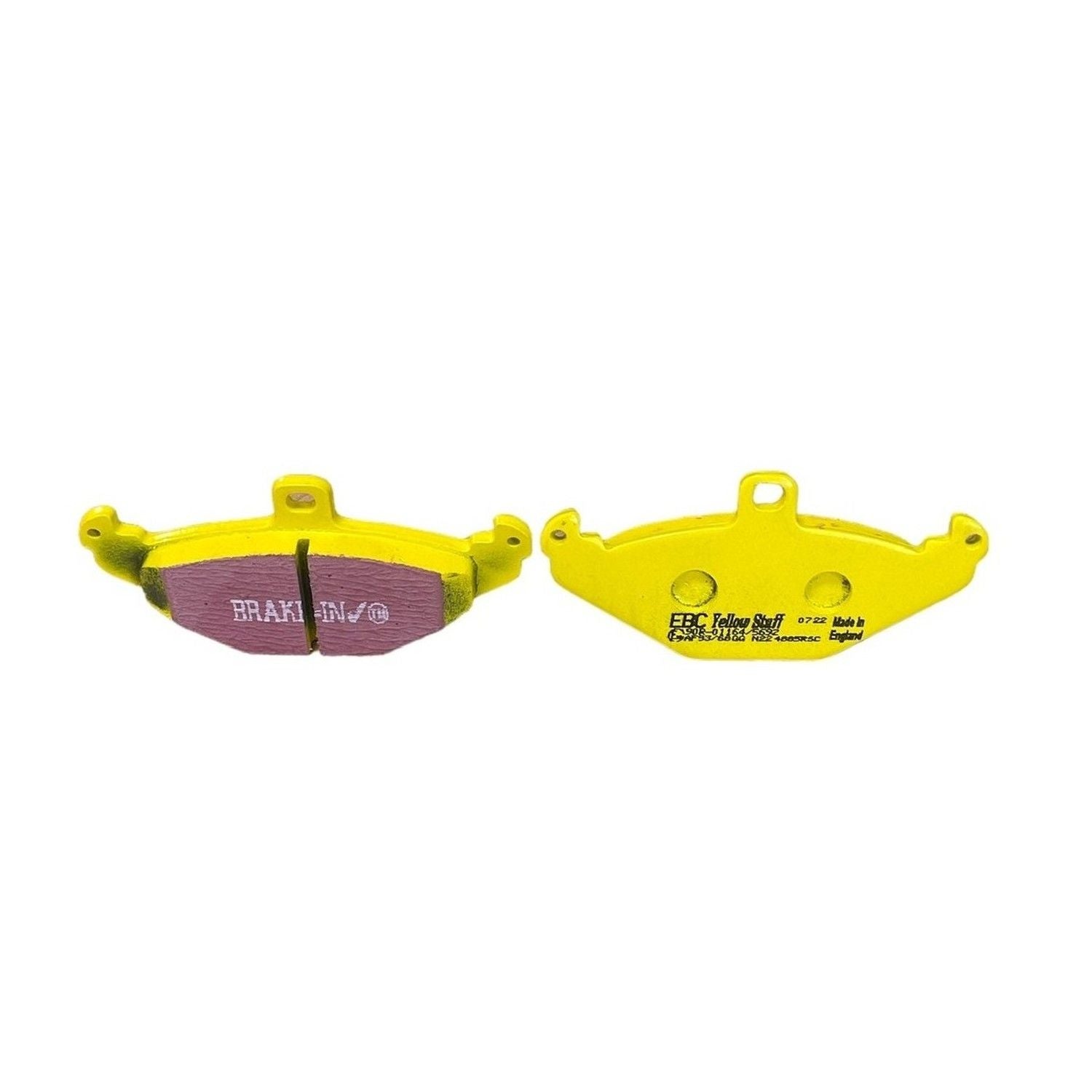 EBC Yellowstuff Brake Pads 123mm x 59mm DP4885R - Rear