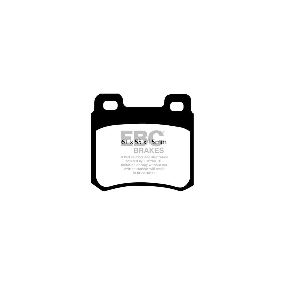 EBC Ultimax Brake Pads 61mm x 55mm DP671 - Rear