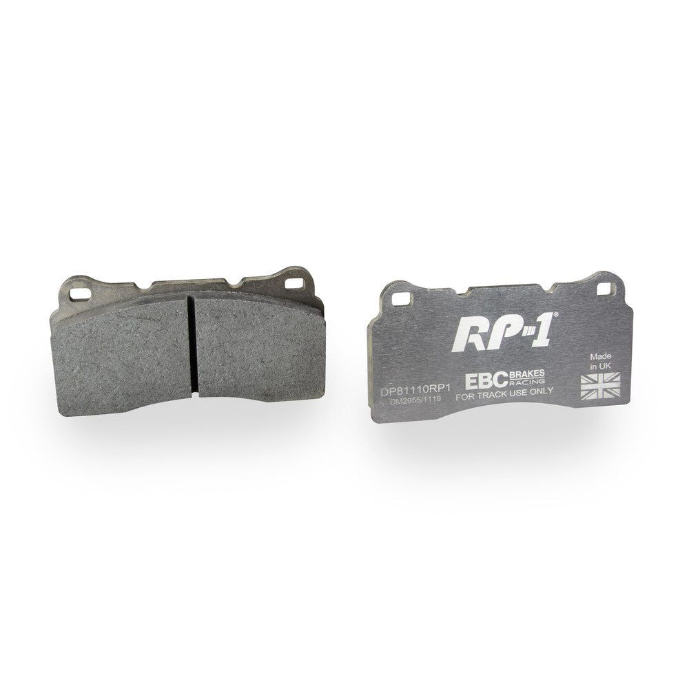 EBC RP-1 Brake Pads 132mm x 67mm DP81110RP1 - Front