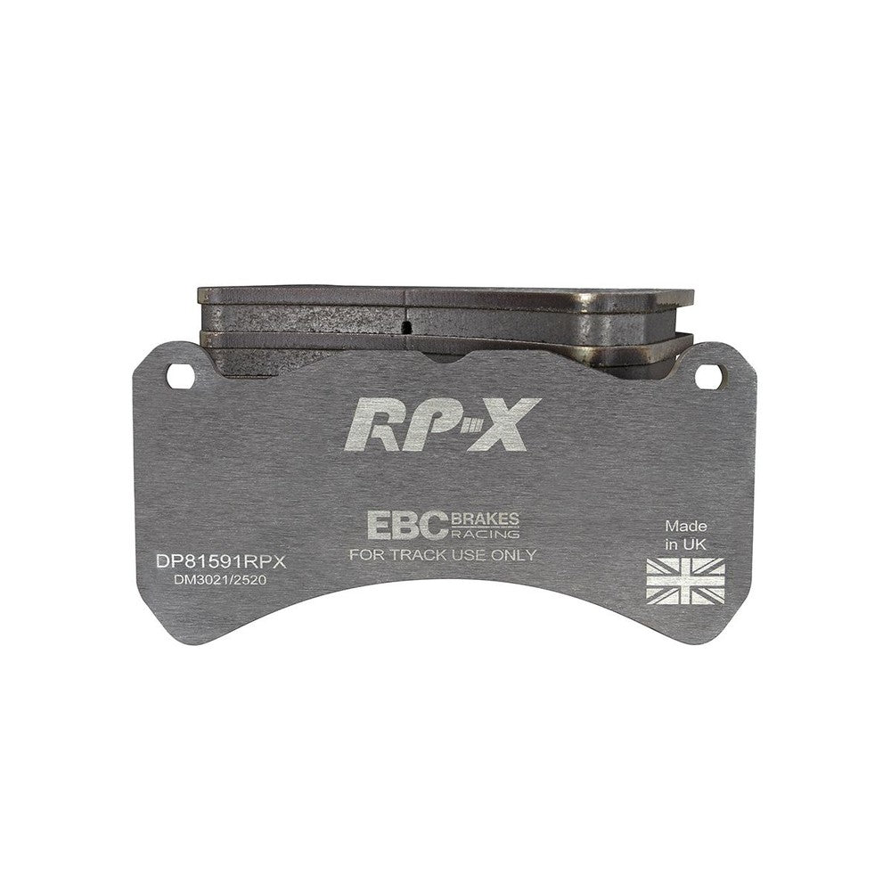 EBC RP-X Brake Pads 165mm x 81mm DP81591RPX - Front