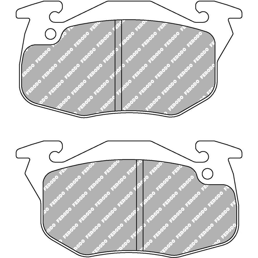 Ferodo DS2500 Brake Pads 105mm x 54mm FCP393H