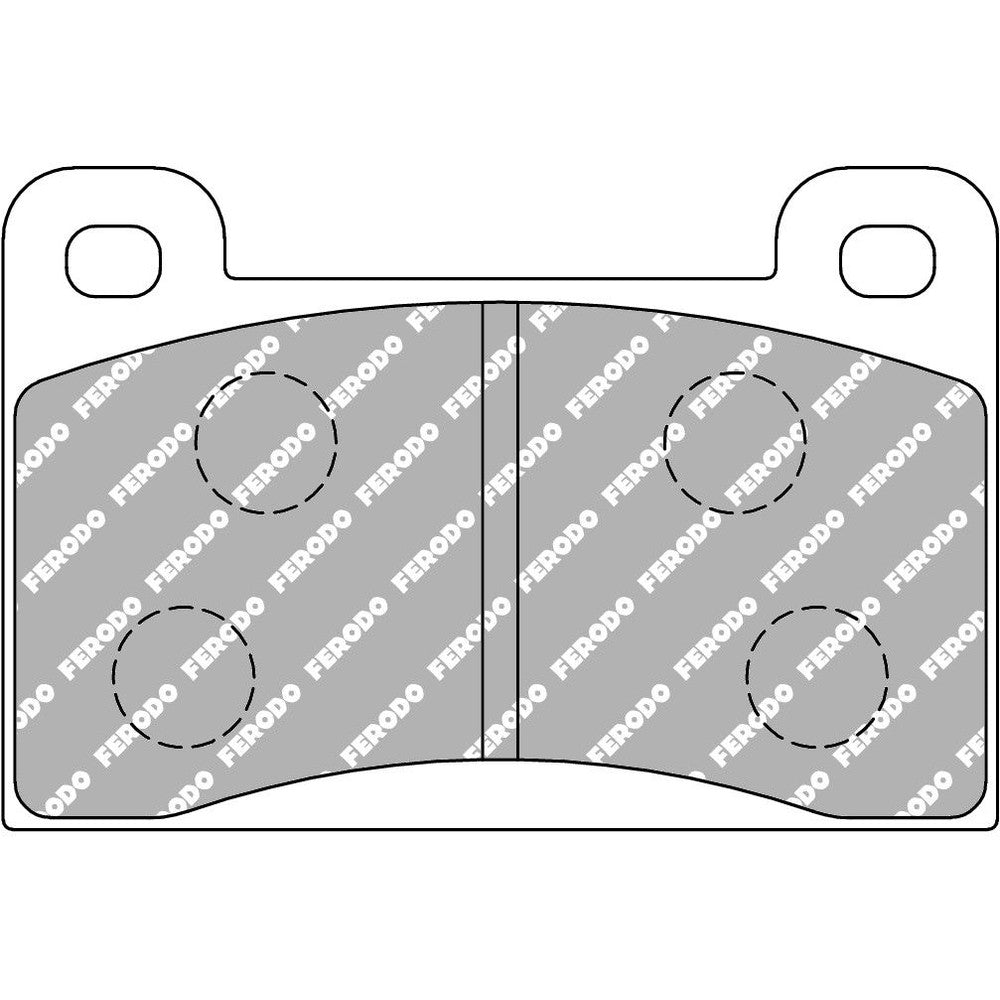 Ferodo DS3000 Brake Pads 84.9mm x 56.8mm FCP461R