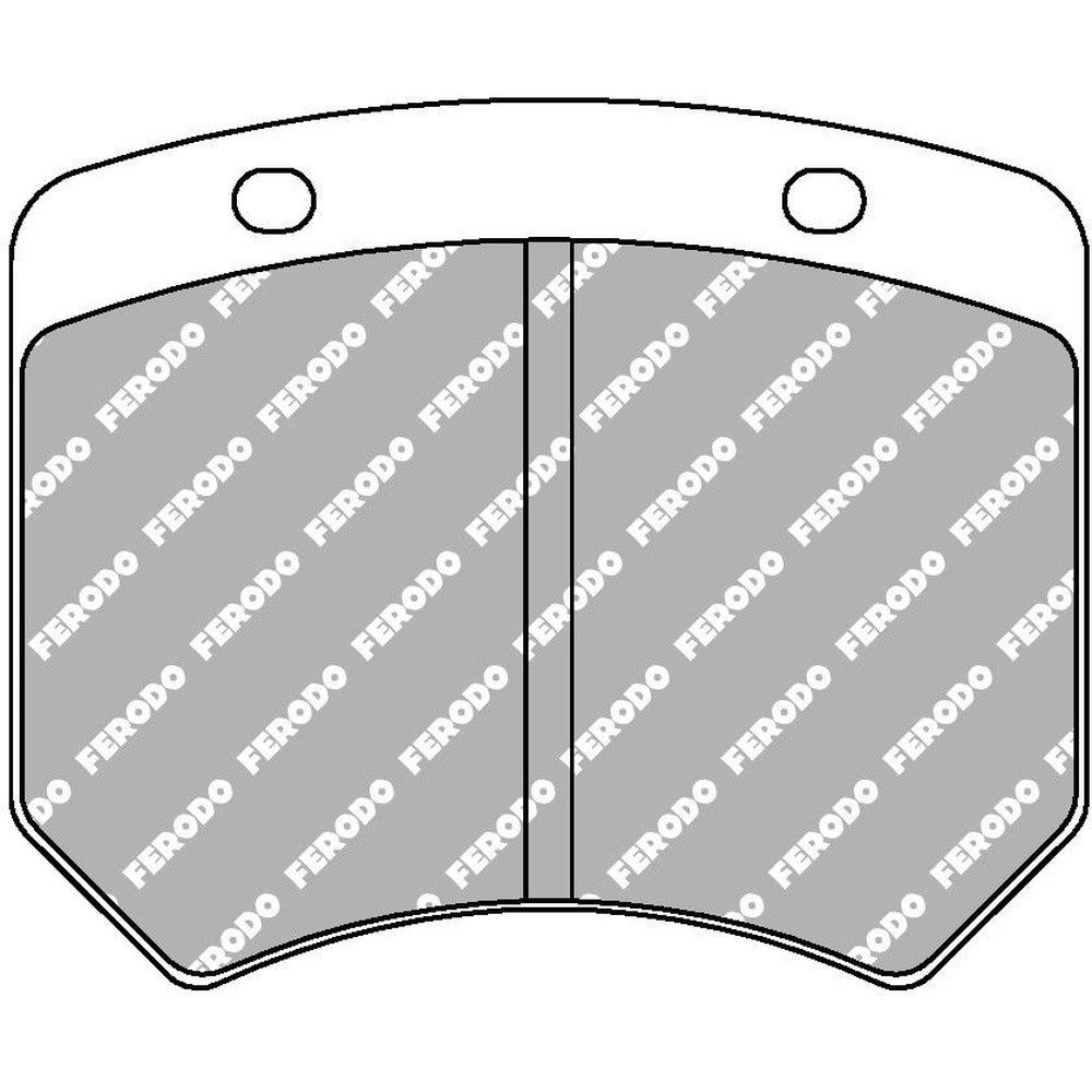 Ferodo DS1.11 Brake Pads 70mm x 57.9mm FCP825W