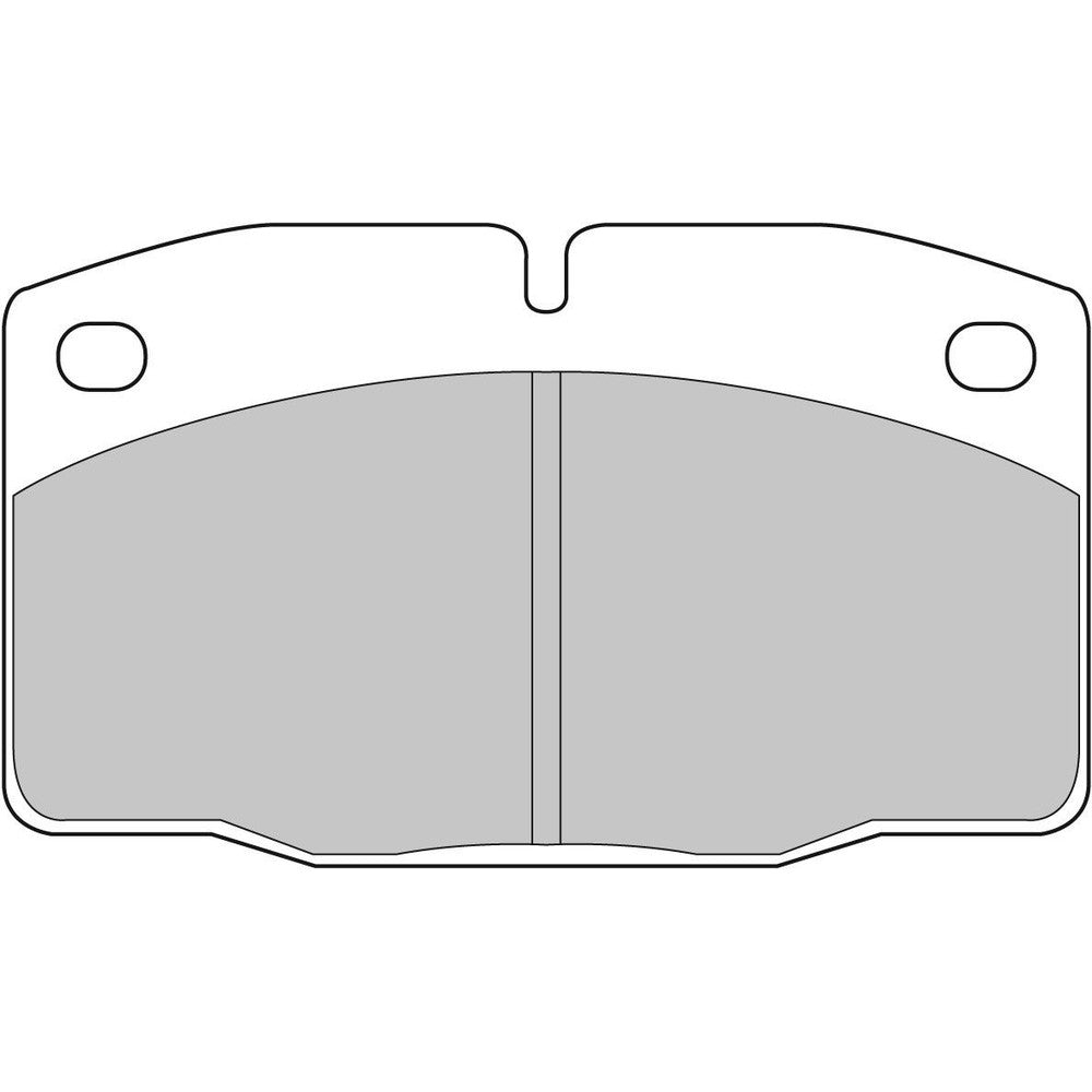 Ferodo DS Performance Brake Pads 100mm x 59mm FDS173 - Front