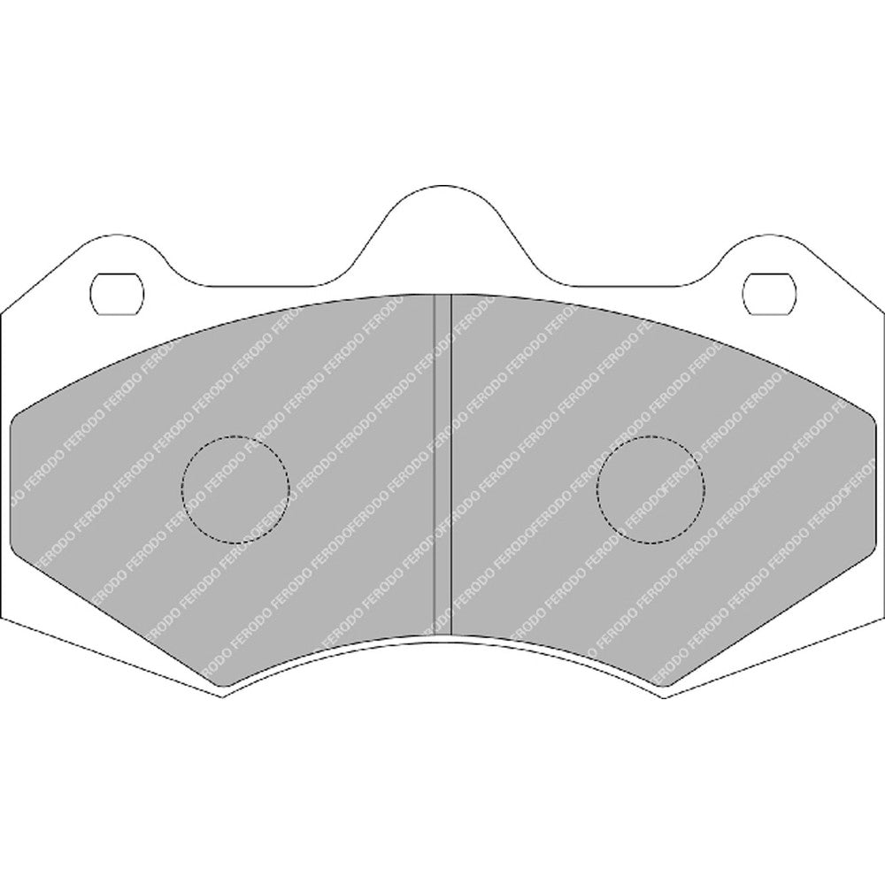 Ferodo DS Performance Brake Pads 149.3mm x 86mm FDSR3084 - Front