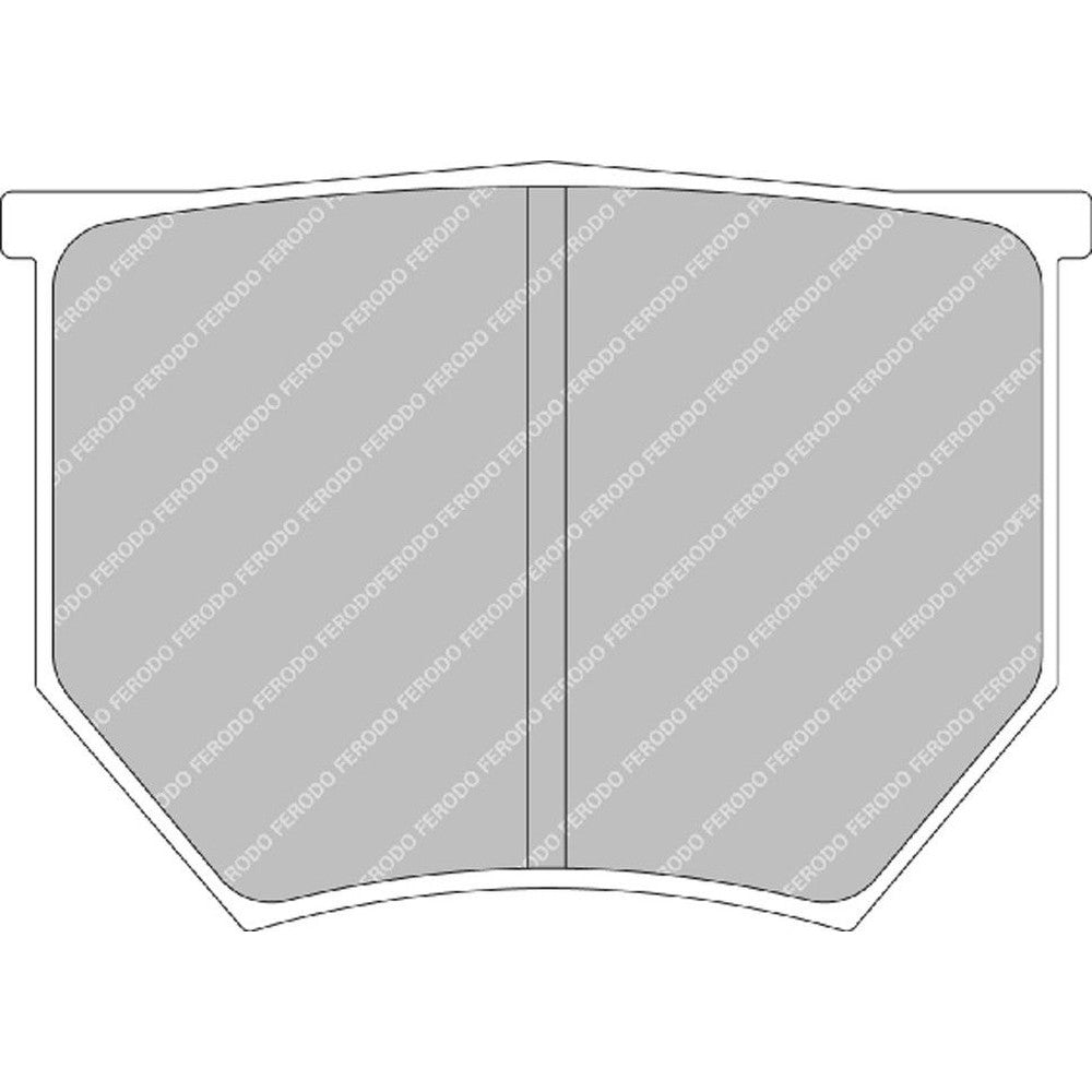 Ferodo DS3000 Brake Pads 81.9mm x 58mm FRP202R