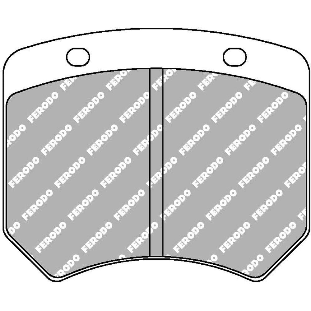 Ferodo DS UNO Brake Pads 70mm x 57.9mm FRP205Z